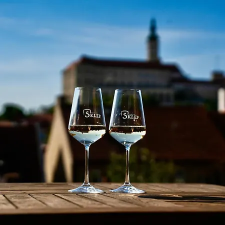 Pensionat Sebastian A Vinny Bar Proste Sklep Mikulov